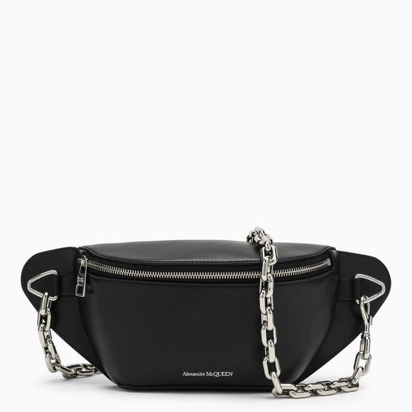 Alexander McQueen Other - Alexander Mcqueen Black Leather Bumbag